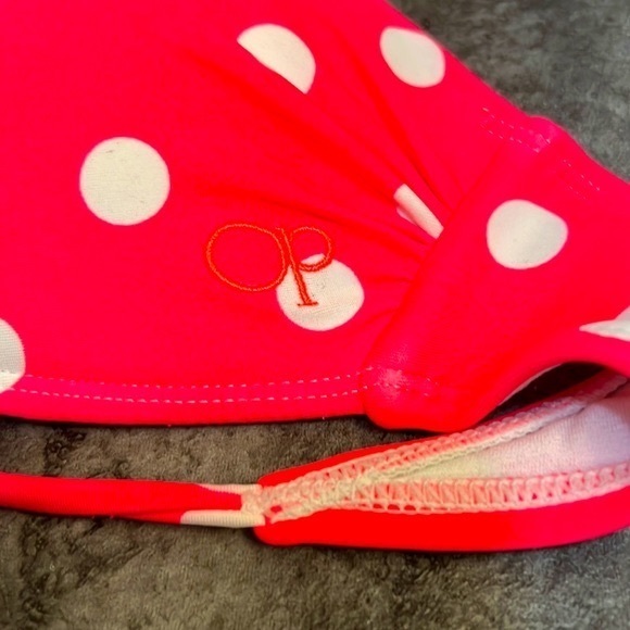 OP Pink and White Bikini Size S/CH (3-5) - Picture 9 of 16